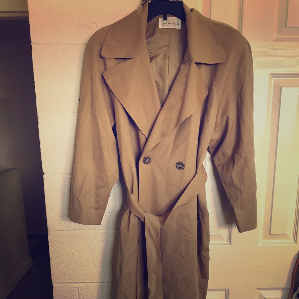 Linda Richard’s vintage trench coat